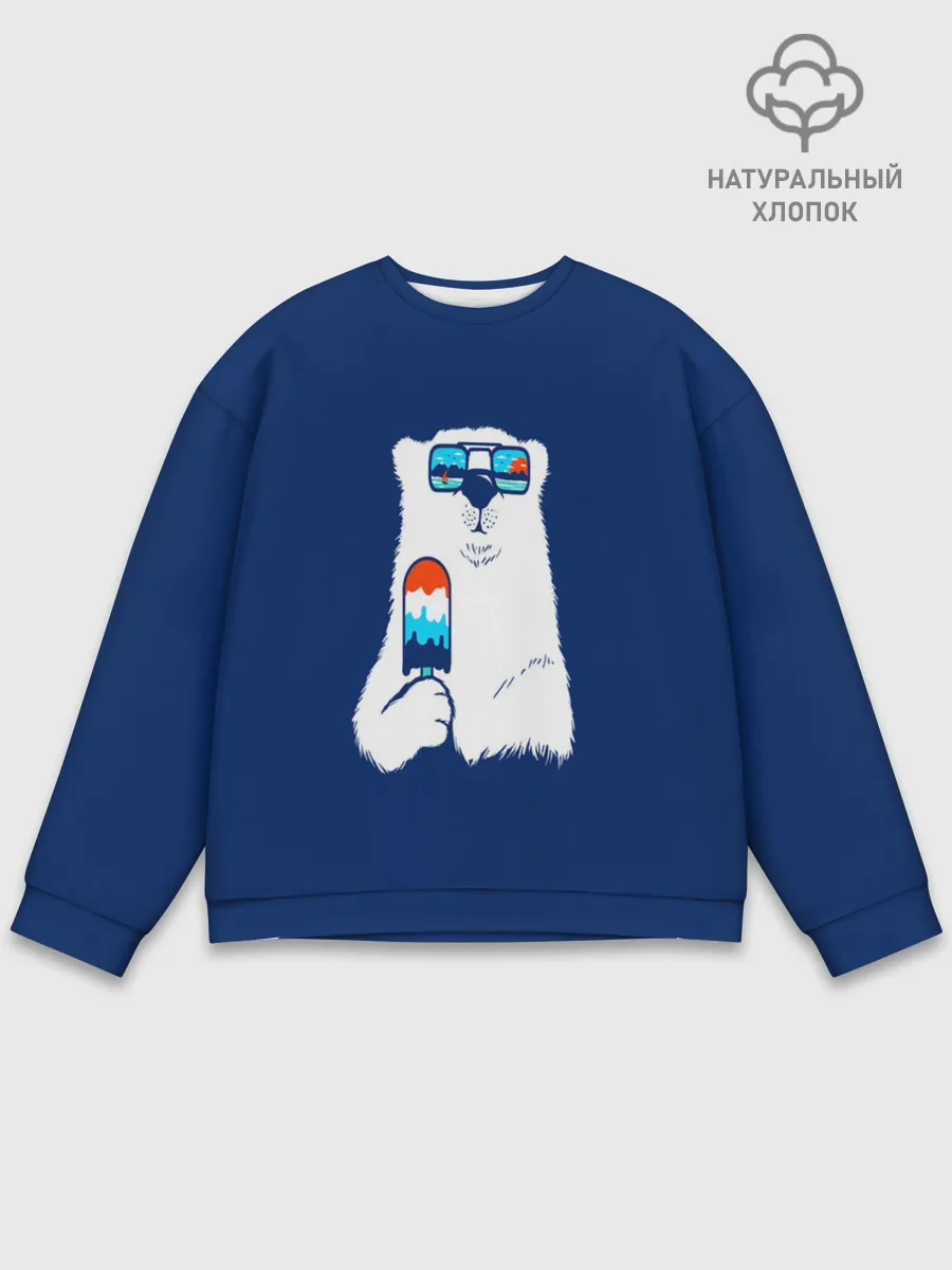 Мужской свитшот базовый / Мишка