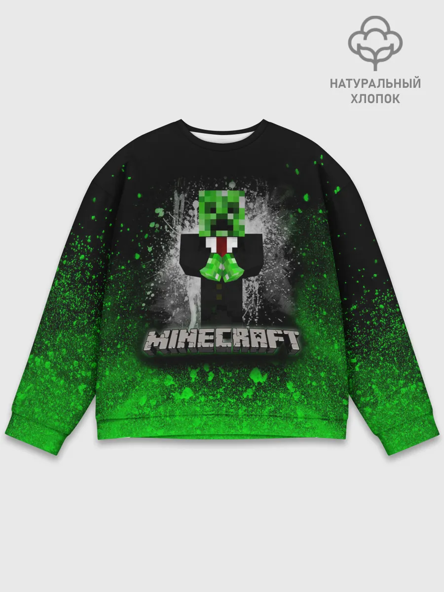 Мужской свитшот базовый / MINECRAFT