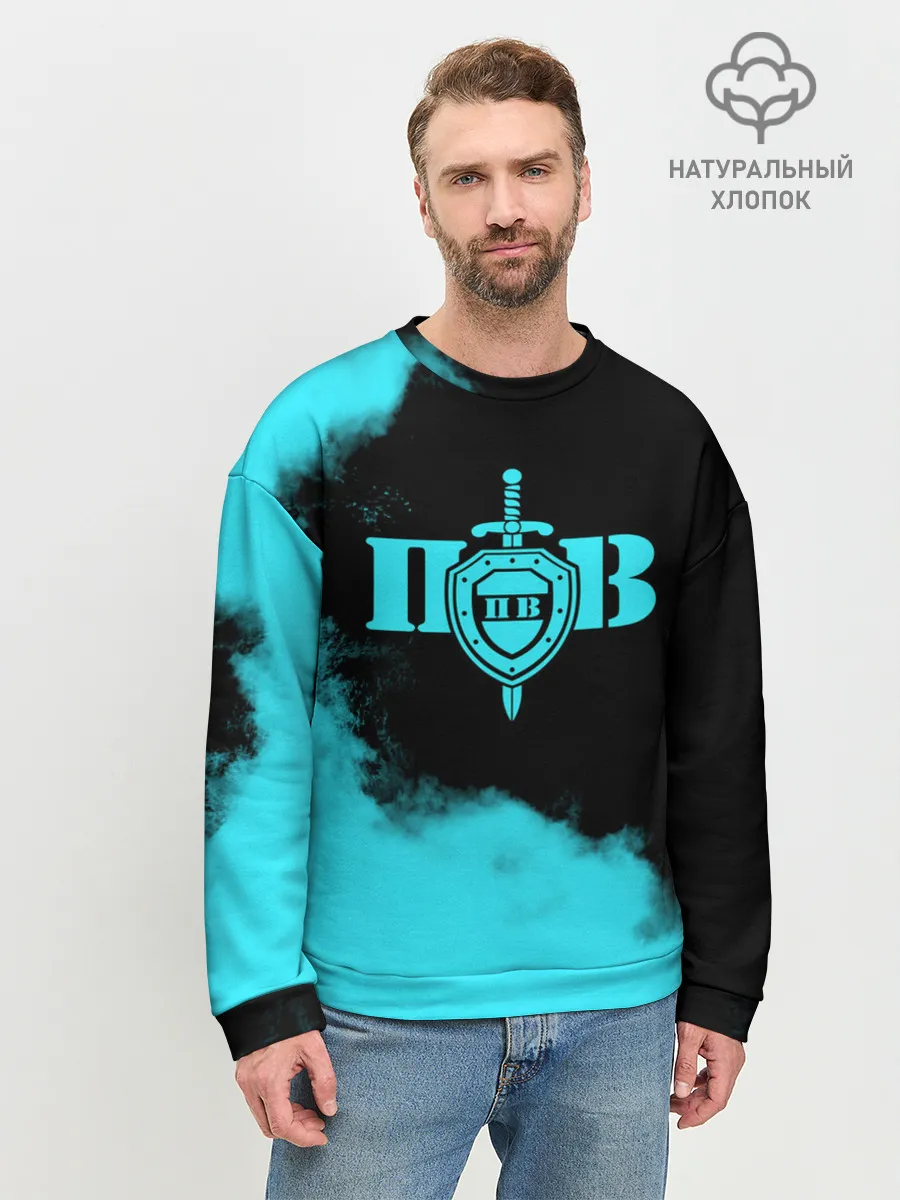 Мужской свитшот базовый / Пограничные Войска