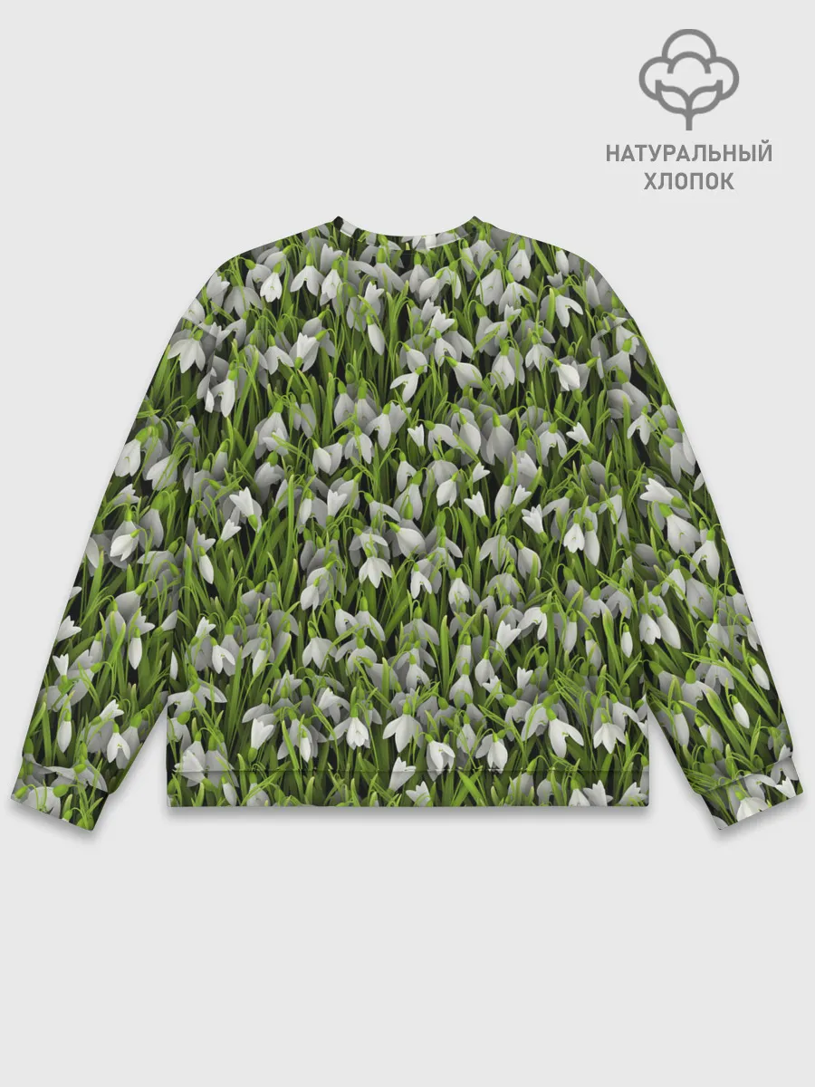 Мужской свитшот базовый / Подснежники