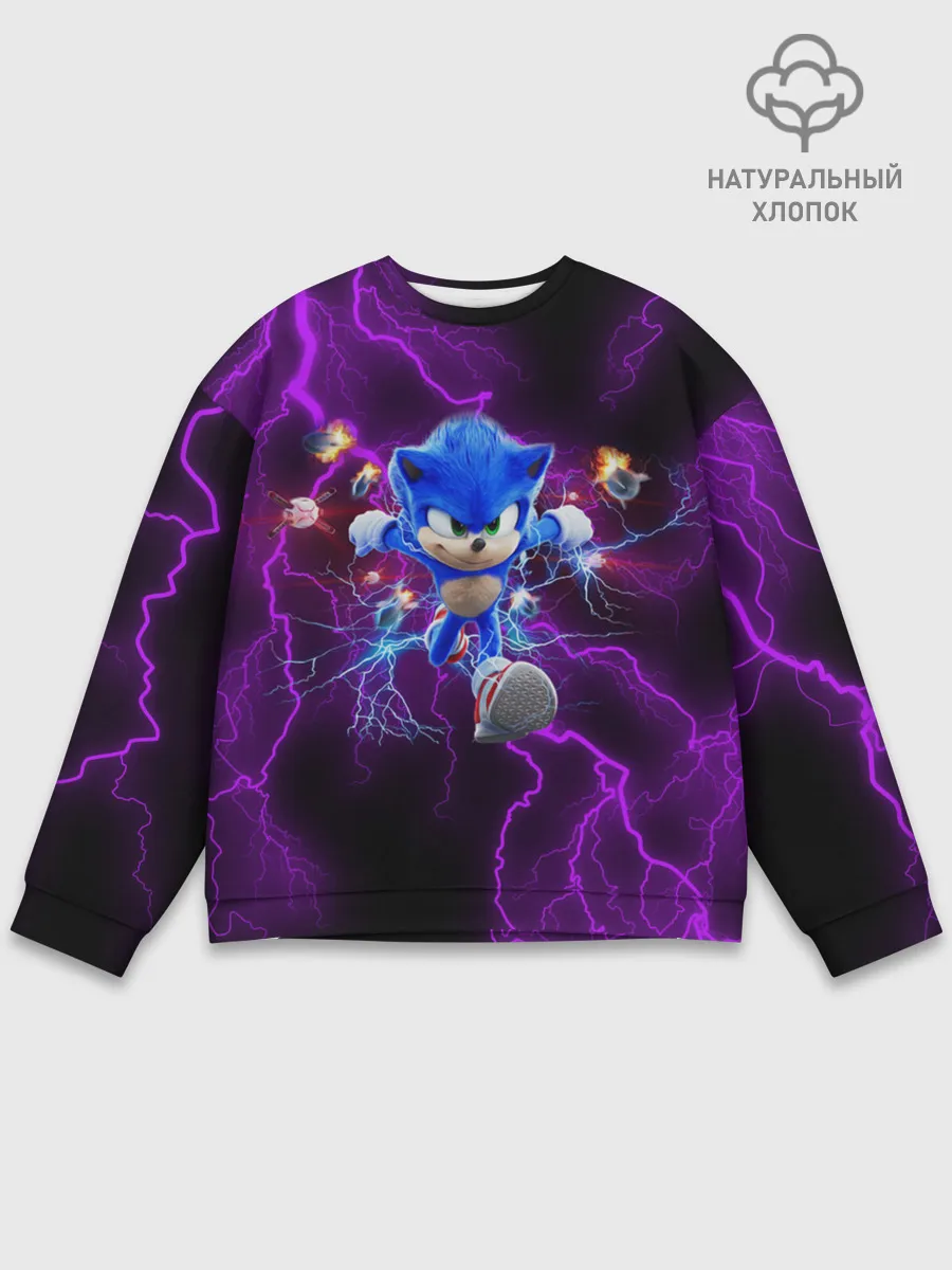 Мужской свитшот базовый / SONIC