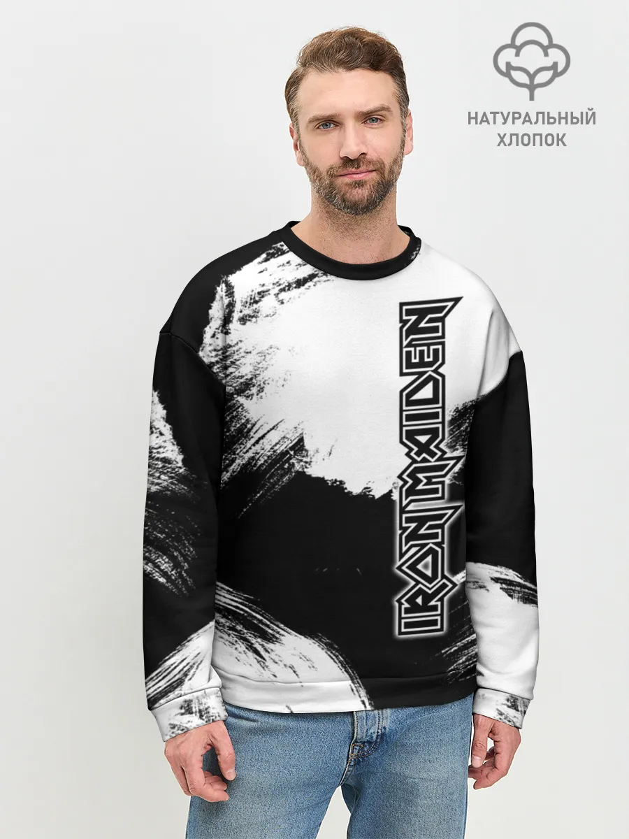 Мужской свитшот базовый / Iron Maiden