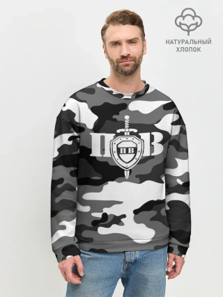 Мужской свитшот базовый / Пограничные Войска