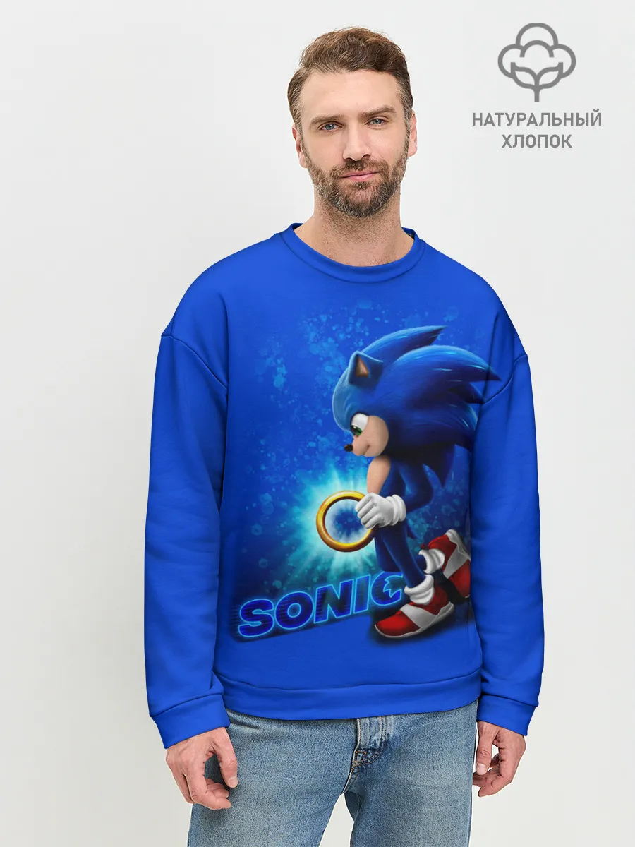 Мужской свитшот базовый / SONIC