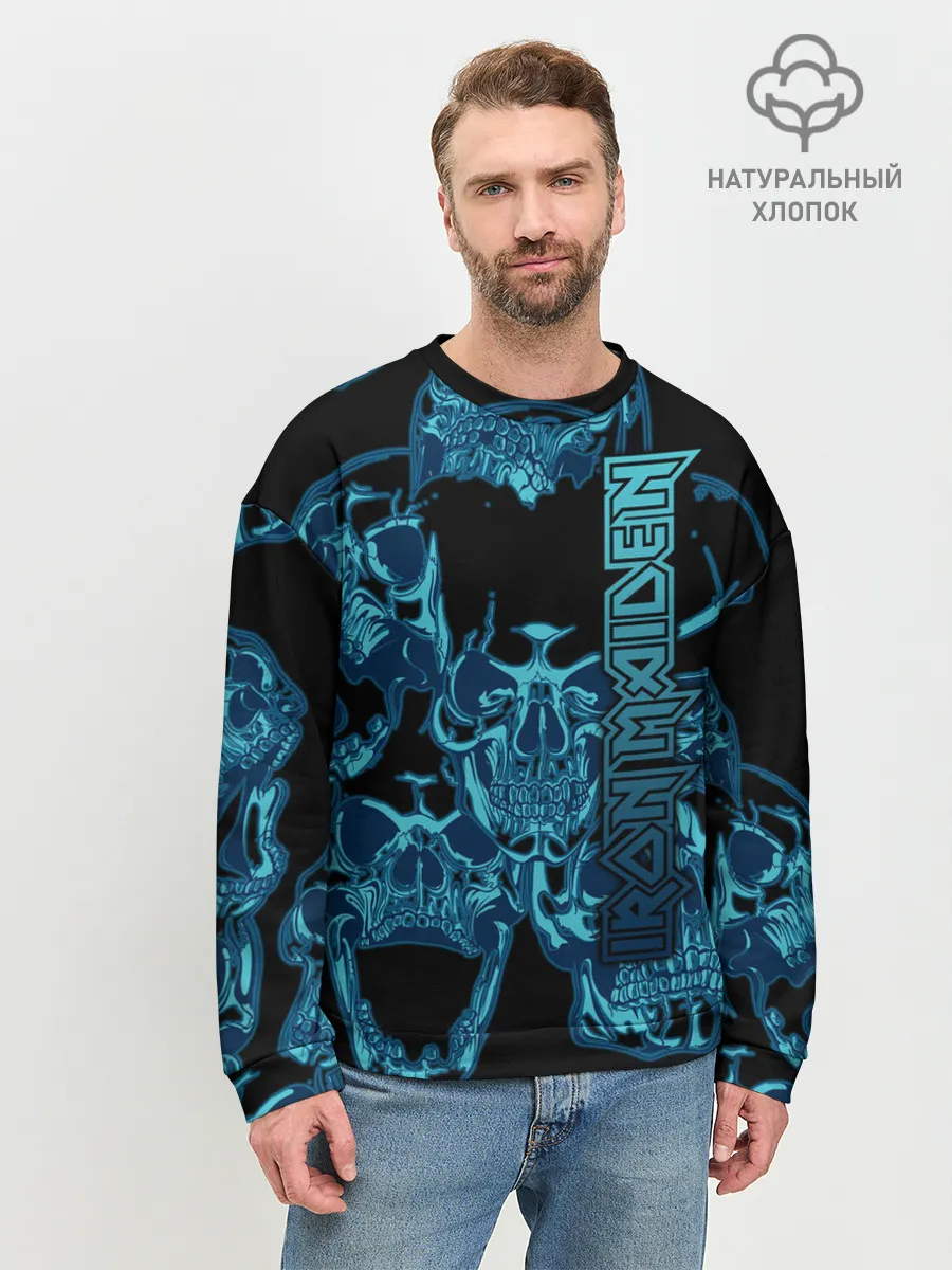 Мужской свитшот базовый / Iron Maiden