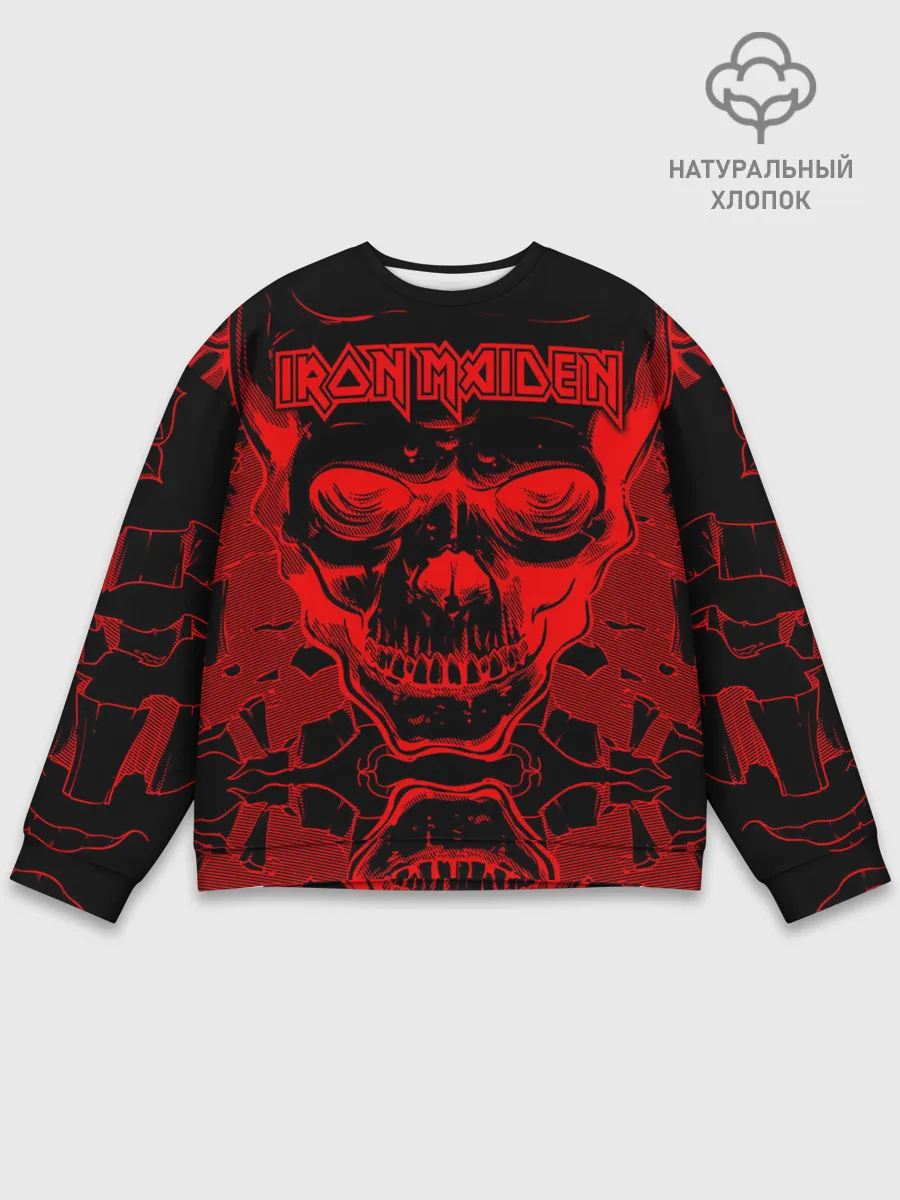 Мужской свитшот базовый / Iron Maiden