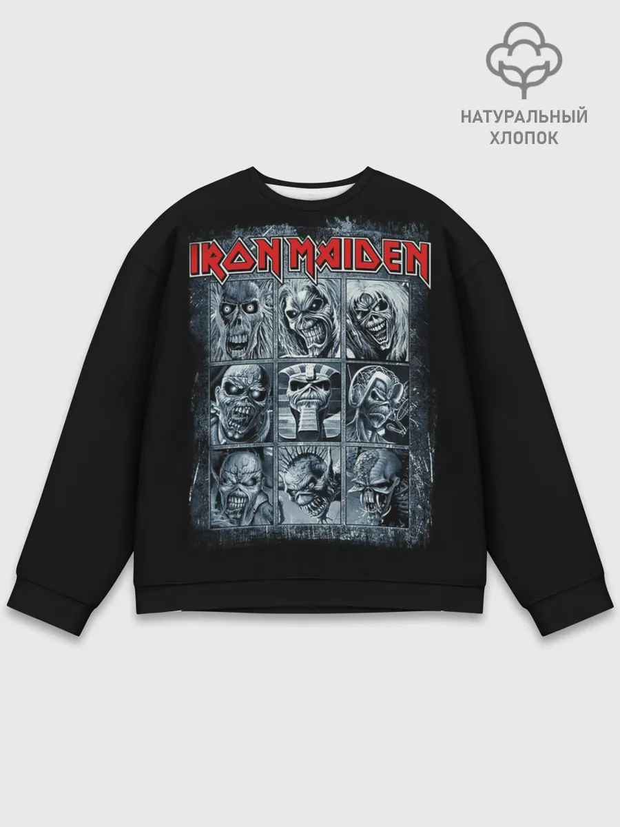 Мужской свитшот базовый / Iron Maiden