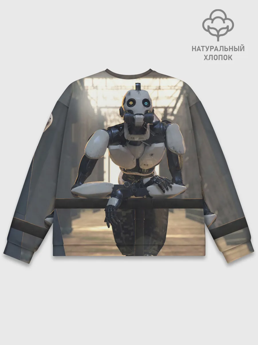 Мужской свитшот базовый / Любовь Смерть Роботы