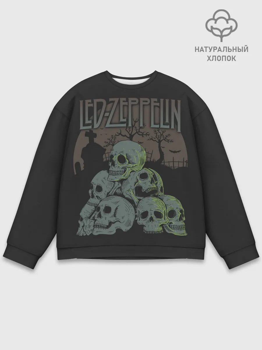 Мужской свитшот базовый / Led Zeppelin