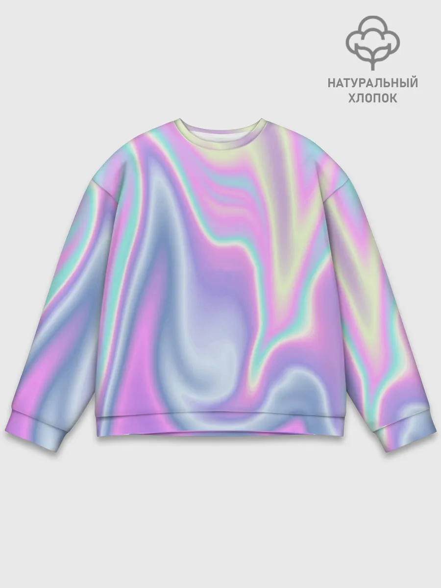 Мужской свитшот базовый / Vaporwave