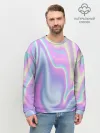 Мужской свитшот базовый / Vaporwave
