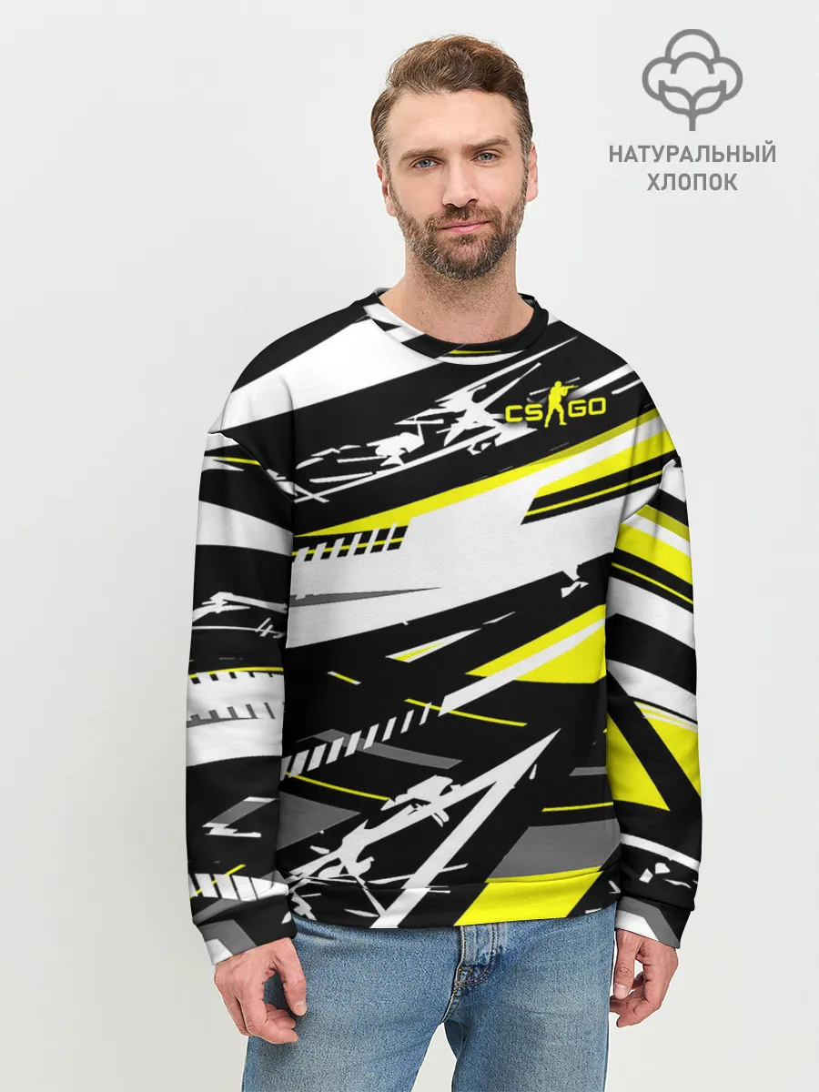 Мужской свитшот базовый / Counter-Strike