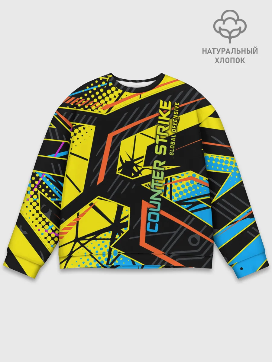 Мужской свитшот базовый / Counter-Strike