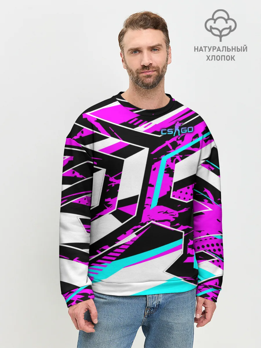 Мужской свитшот базовый / Counter-Strike