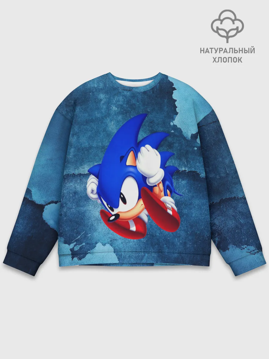 Мужской свитшот базовый / sonic