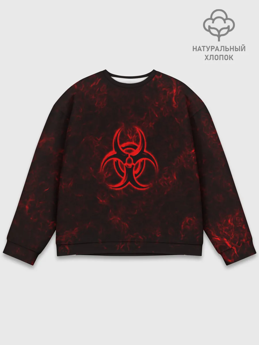 Мужской свитшот базовый / BIOHAZARD