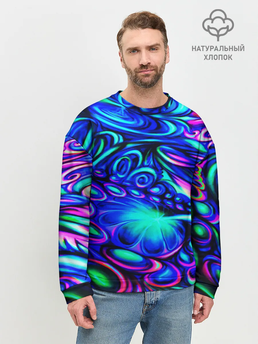 Мужской свитшот базовый / PSY NEON