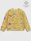 Мужской свитшот базовый / Смайлики Emoji