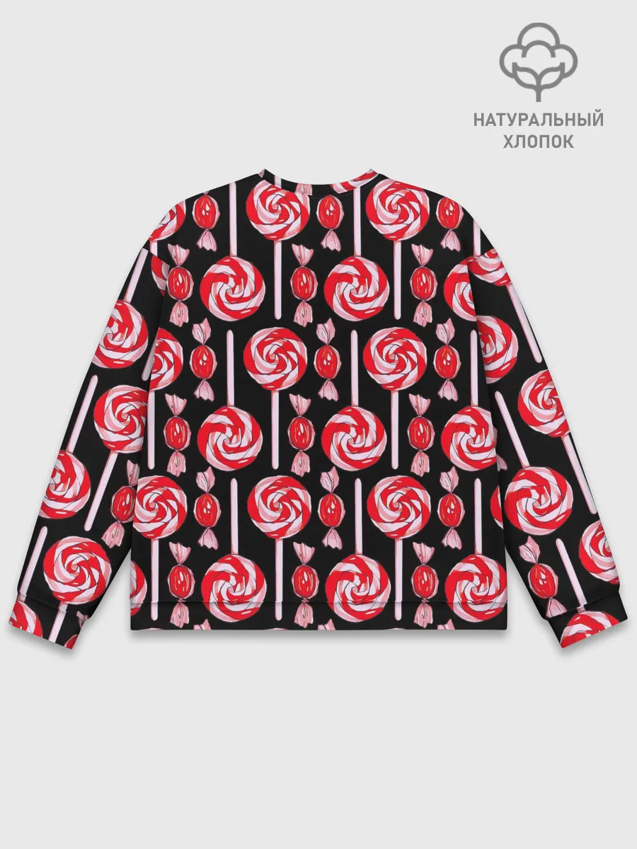Мужской свитшот базовый / Леденцы