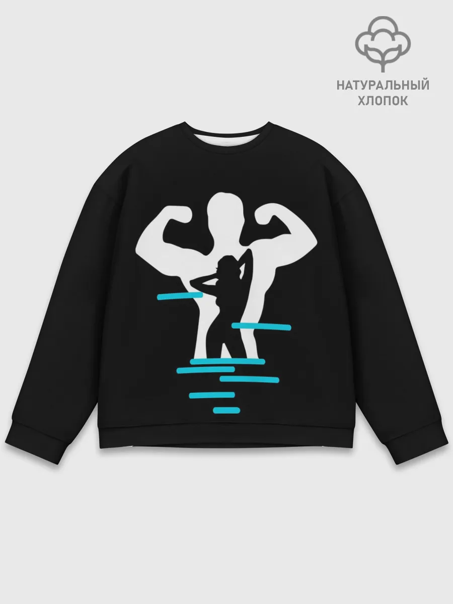 Мужской свитшот базовый / титан