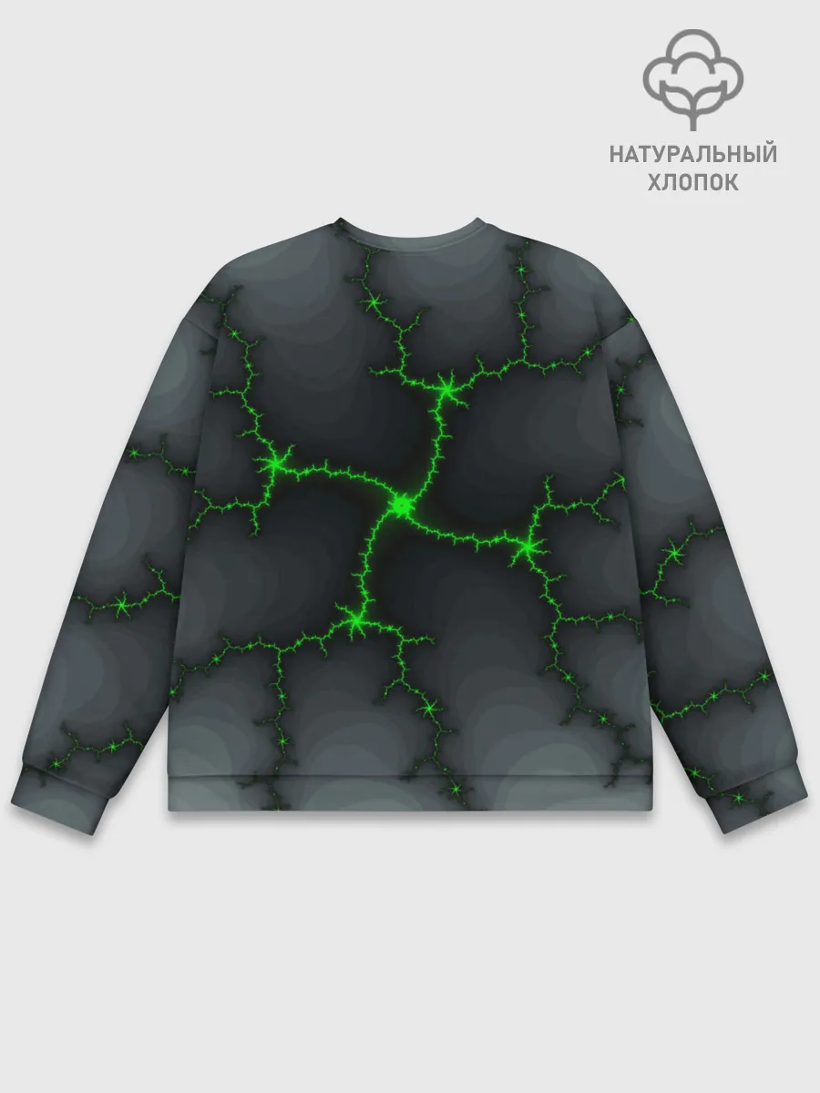 Мужской свитшот базовый / ABSTRACT LED