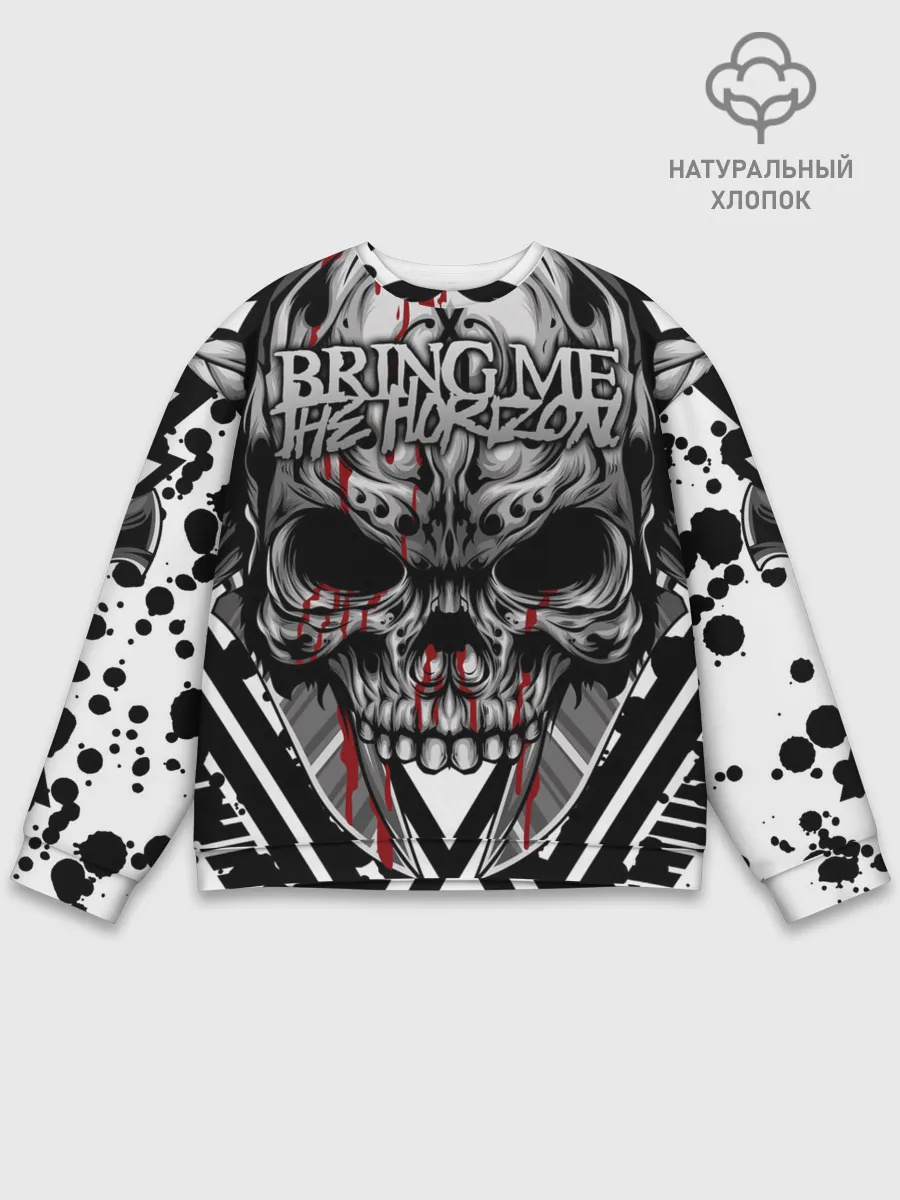 Мужской свитшот базовый / Bring Me the Horizon