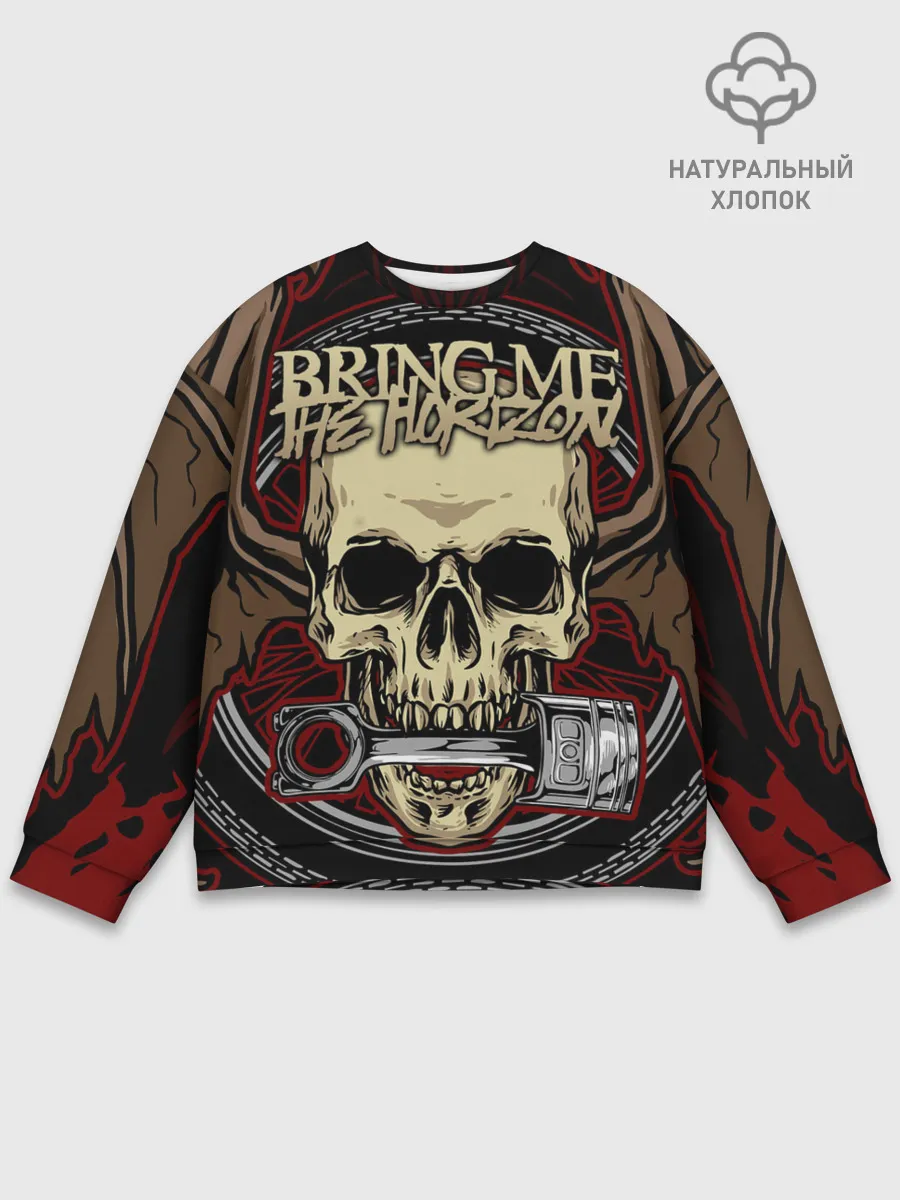 Мужской свитшот базовый / Bring Me the Horizon