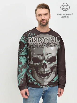 Мужской свитшот базовый / Bring Me the Horizon