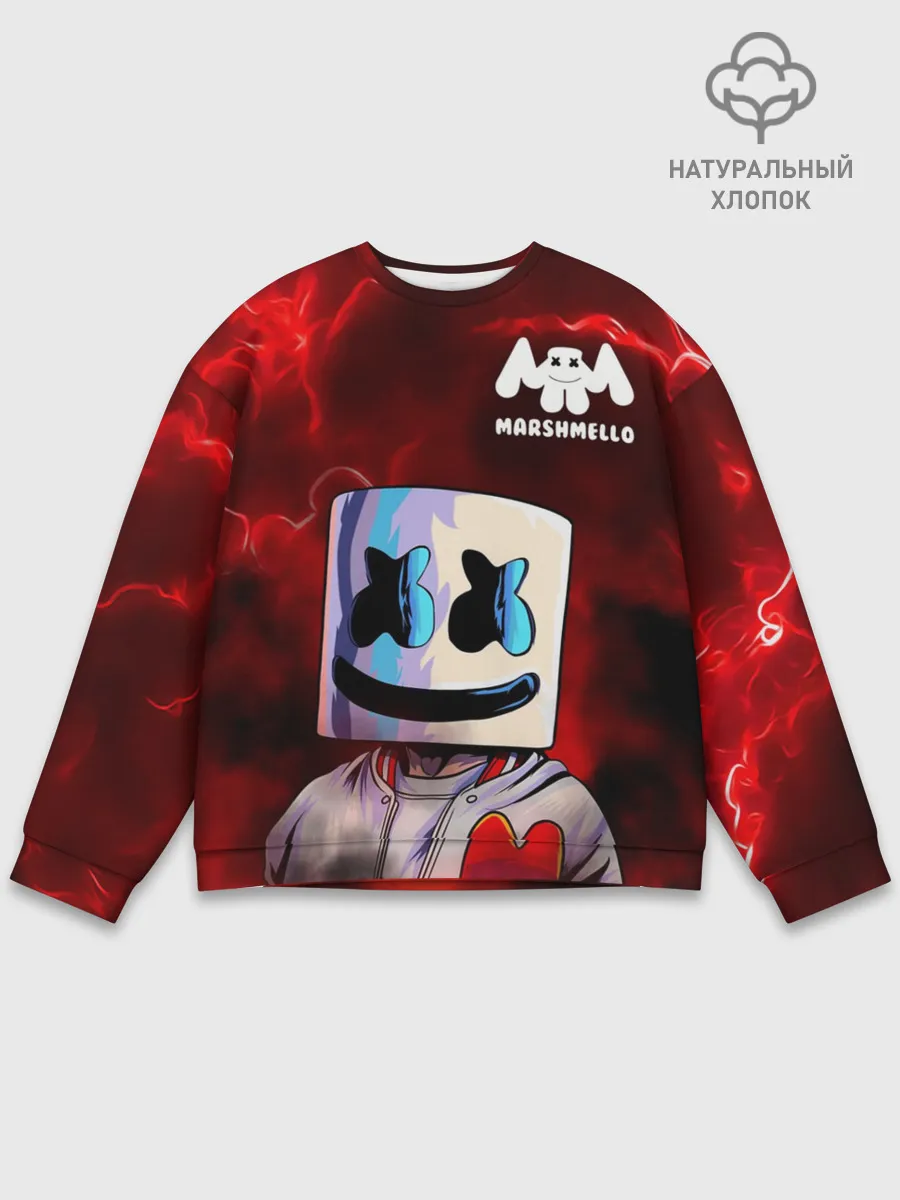 Мужской свитшот базовый / MARSHMELLO