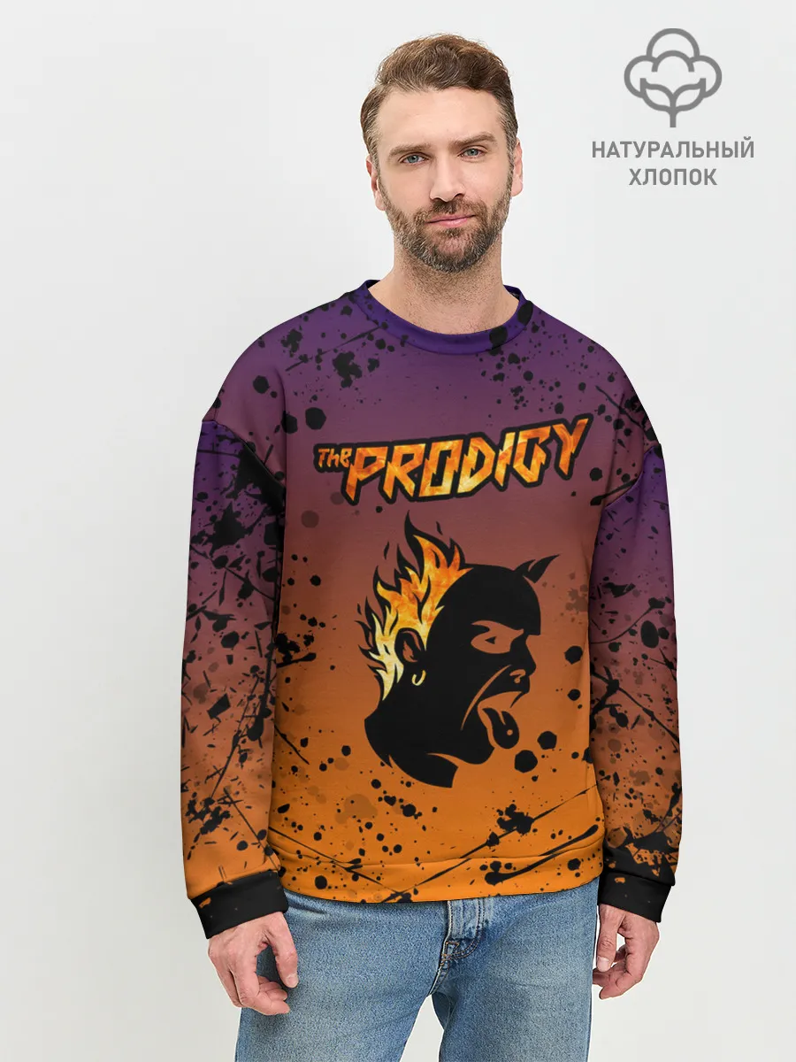 Мужской свитшот базовый / THE PRODIGY | ПРОДИДЖИ