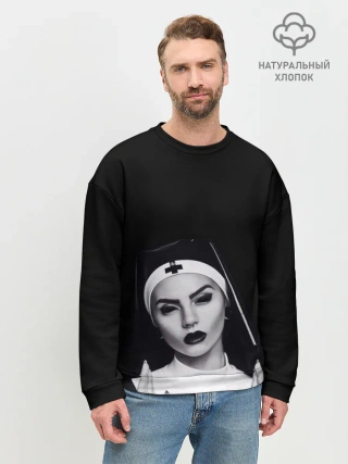 Мужской свитшот базовый / МОНАХИНЯ