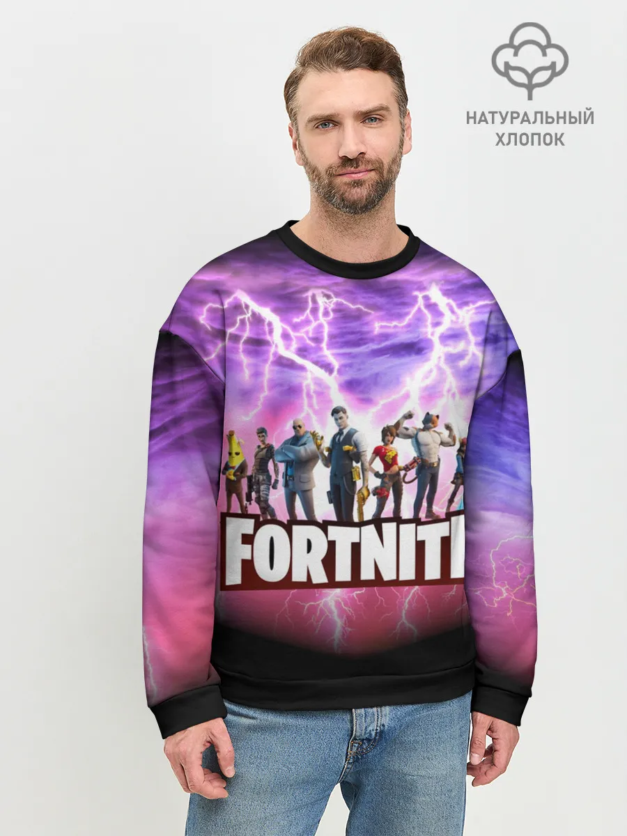 Мужской свитшот базовый / Fortnite