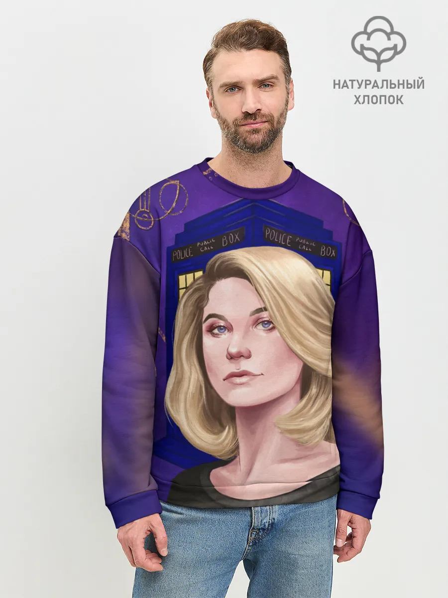 Мужской свитшот базовый / ДОКТОР КТО