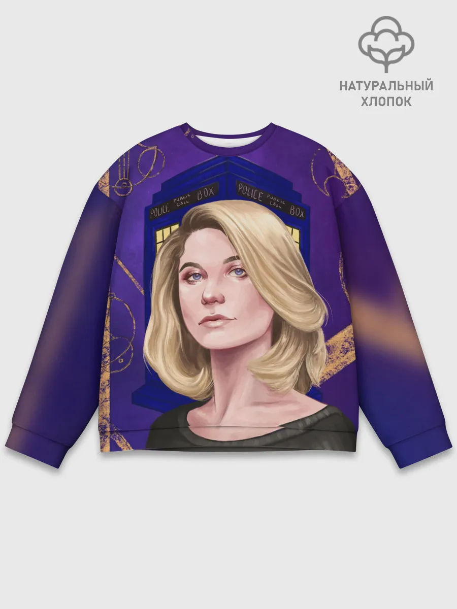 Мужской свитшот базовый / ДОКТОР КТО