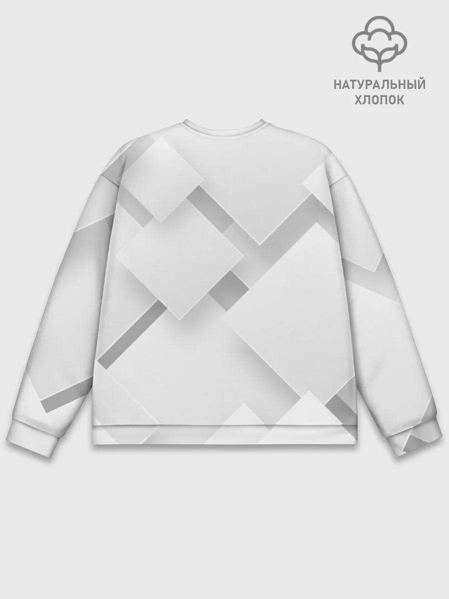 Мужской свитшот базовый / Геометрическая Абстракция