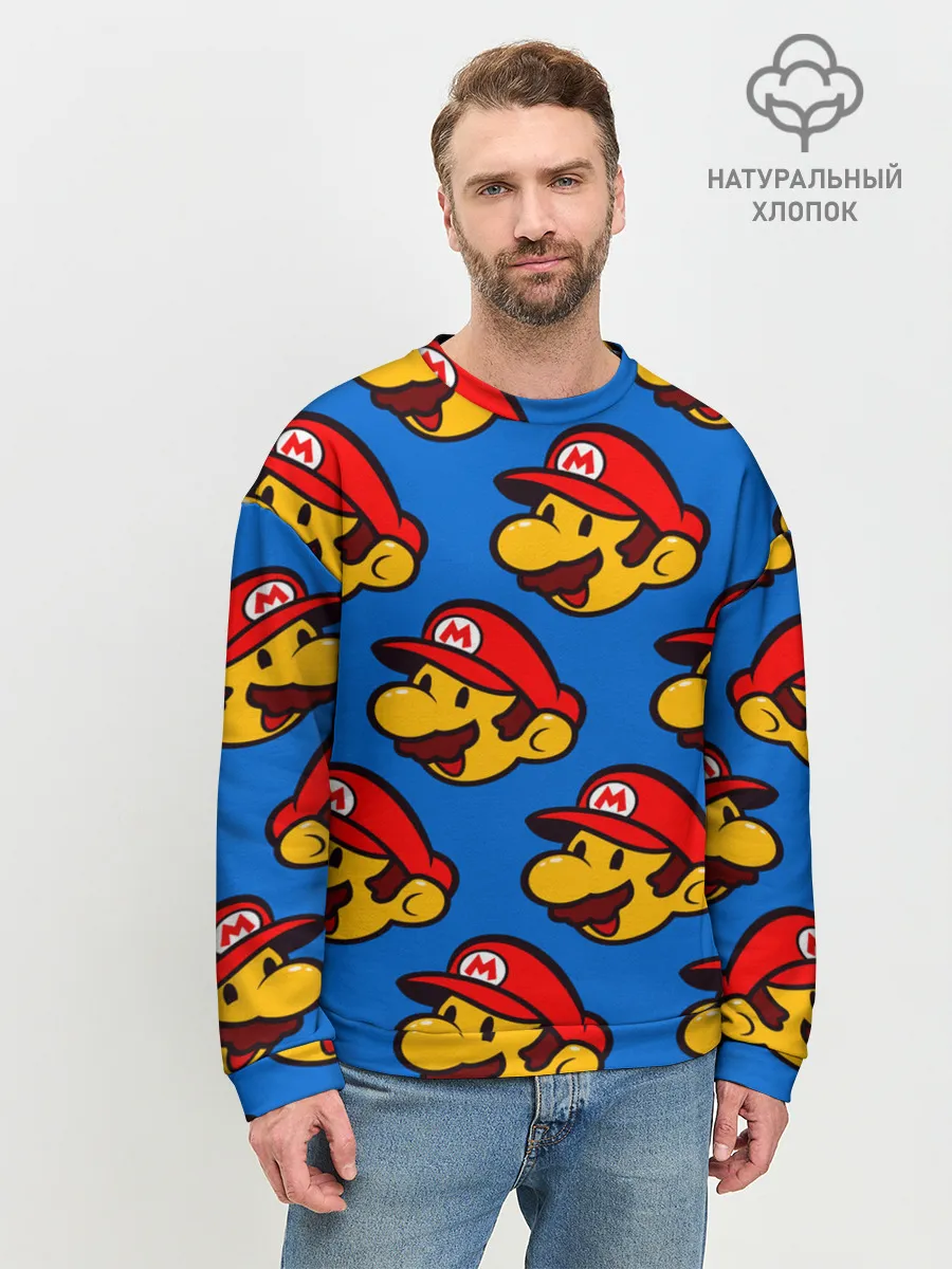Мужской свитшот базовый / Mario