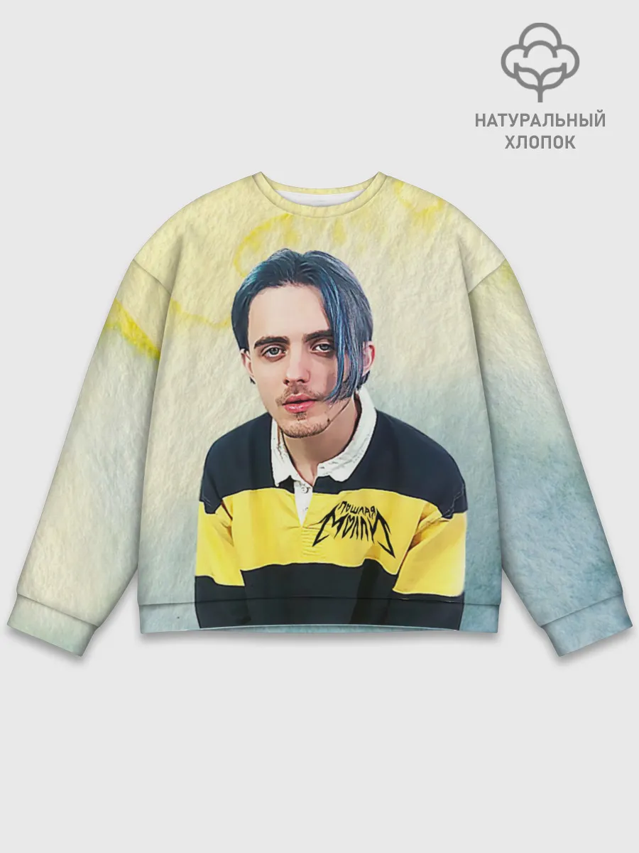 Мужской свитшот базовый / Кирилл Бледный. Пошлая Молли