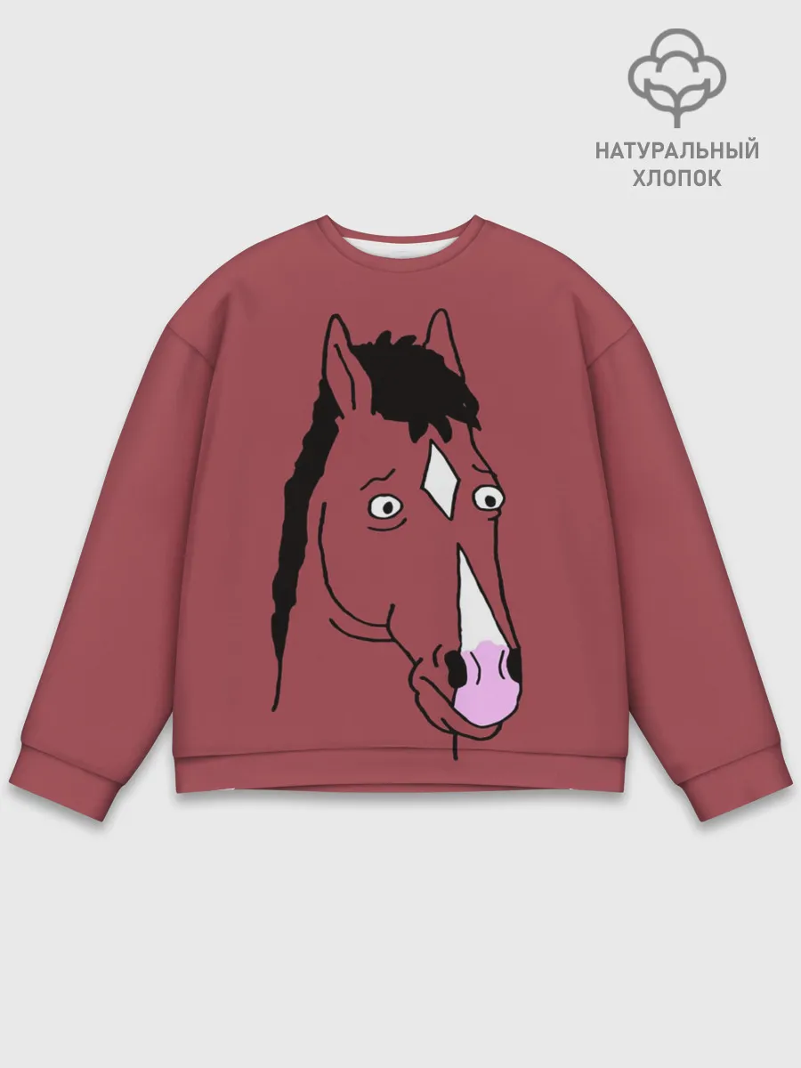 Мужской свитшот базовый / BoJack Horseman