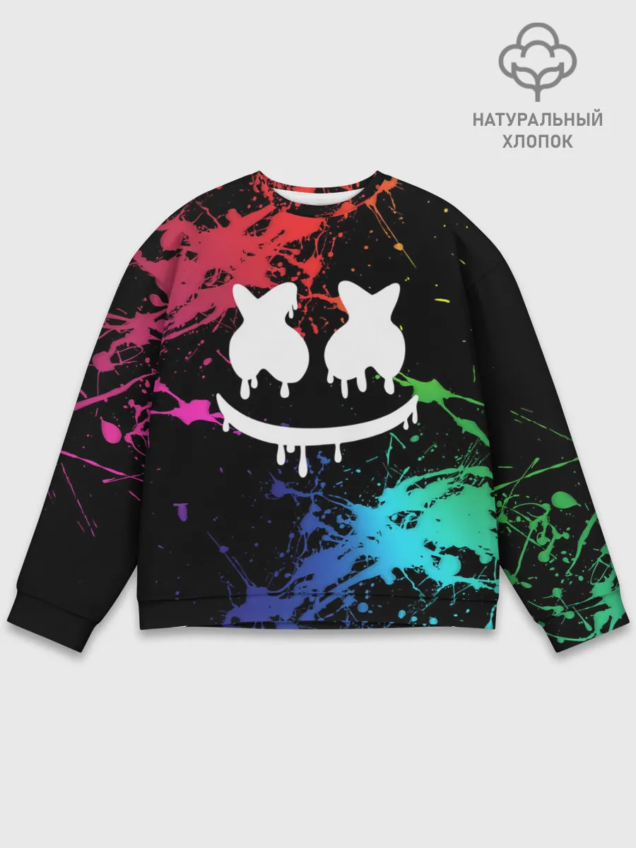 Мужской свитшот базовый / Marshmello