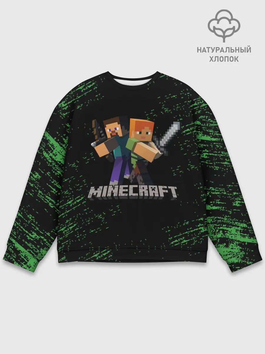 Мужской свитшот базовый / MINECRAFT