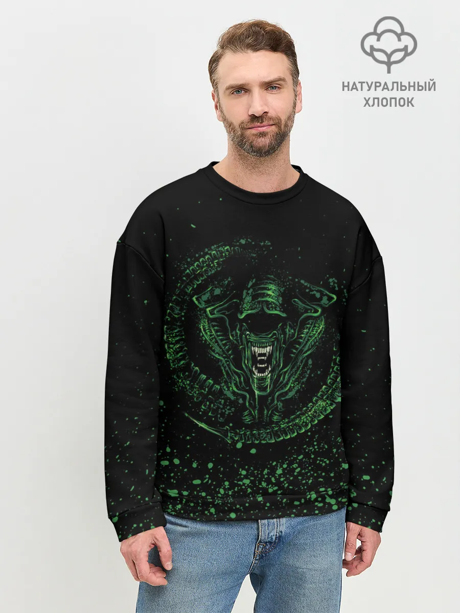 Мужской свитшот базовый / ЧУЖОЙ | ALIEN