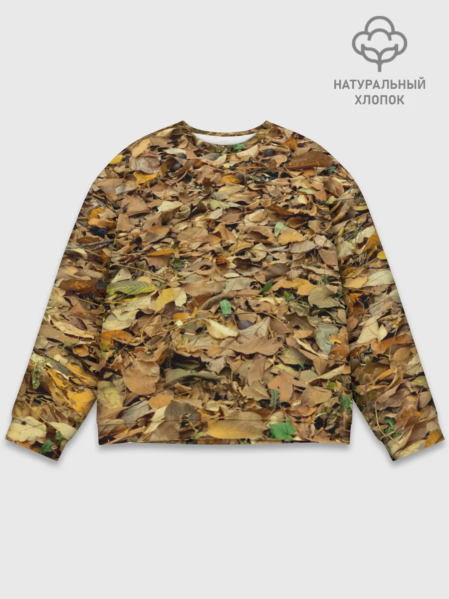 Мужской свитшот базовый / Листья