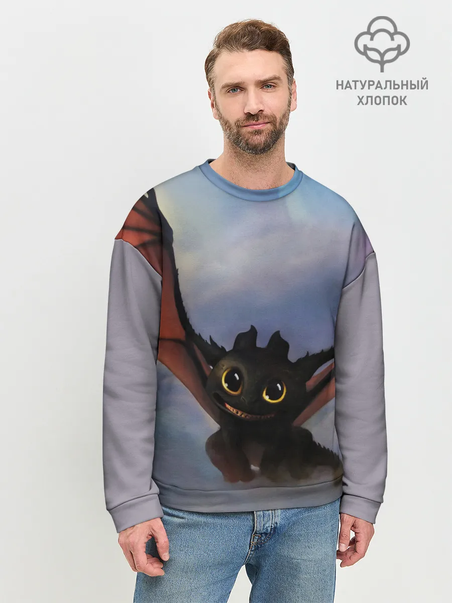 Мужской свитшот базовый / Беззубик