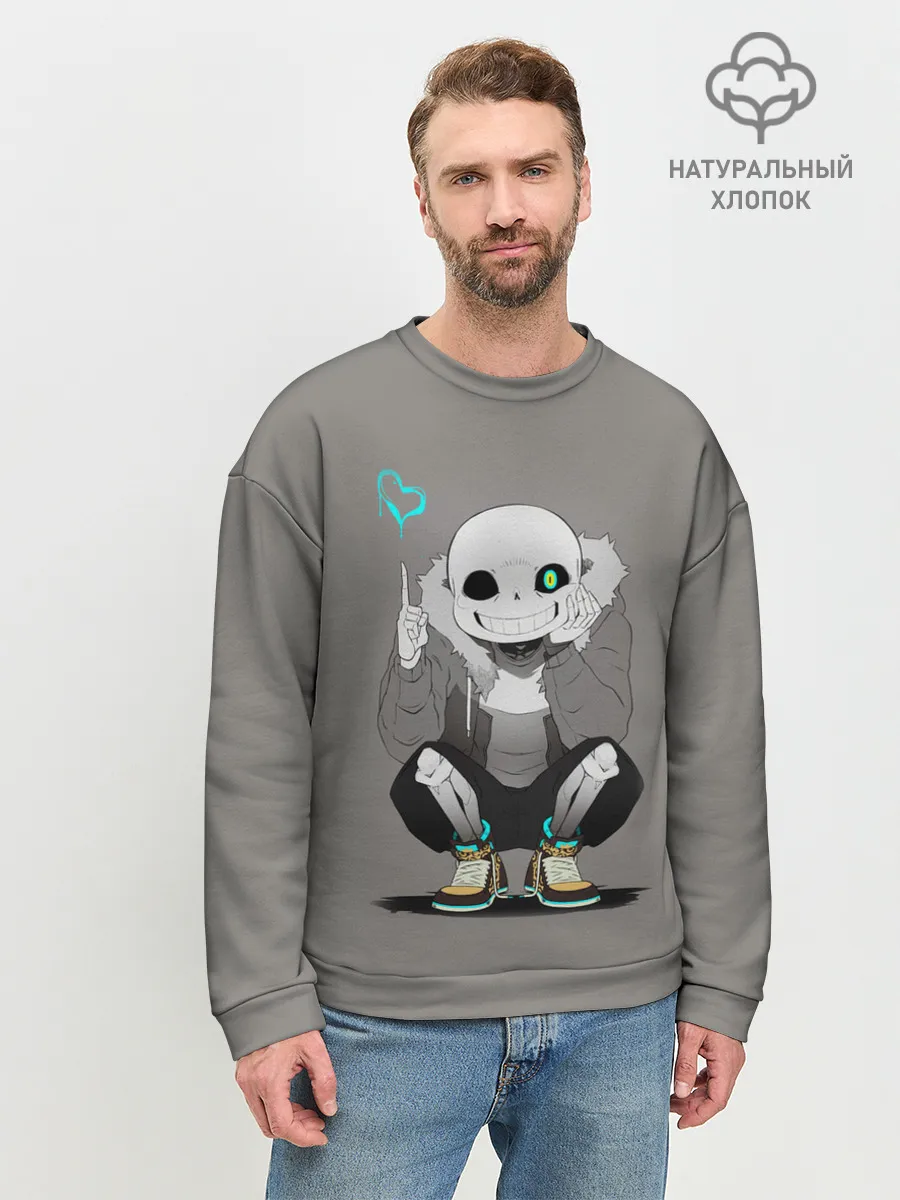 Мужской свитшот базовый / UNDERTALE