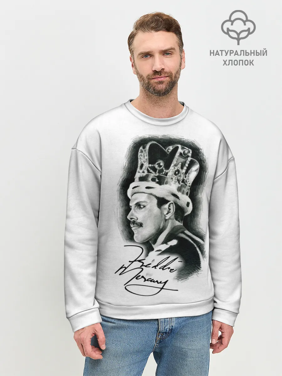 Мужской свитшот базовый / Queen