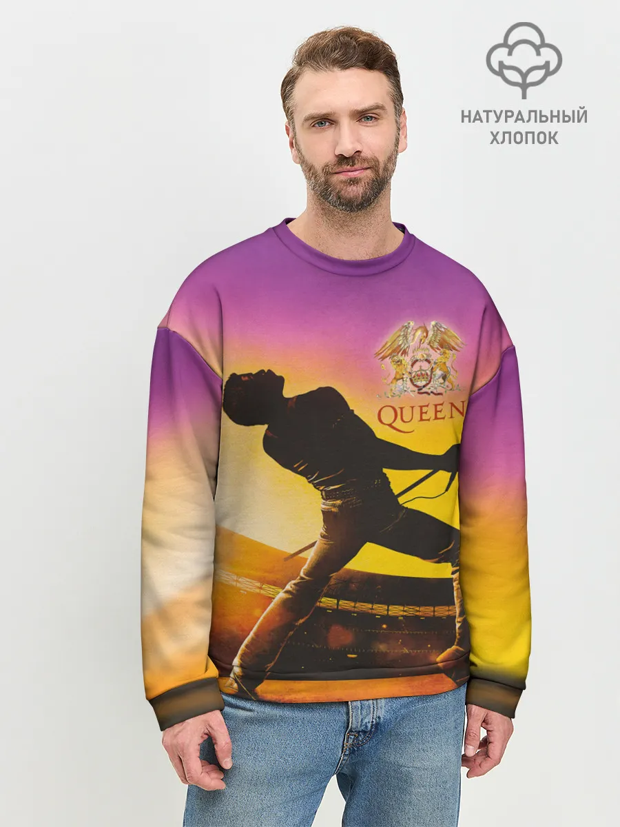 Мужской свитшот базовый / Queen