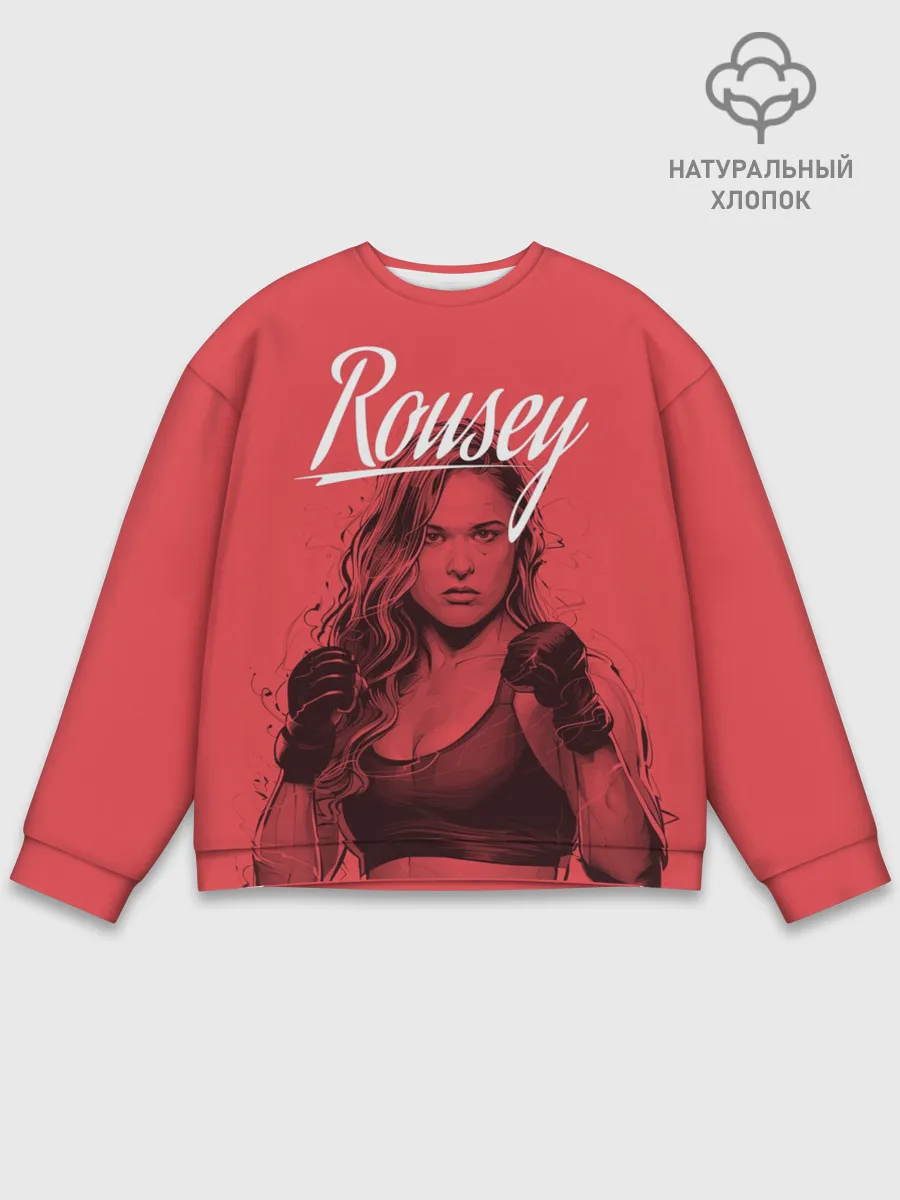 Мужской свитшот базовый / Ronda Rousey