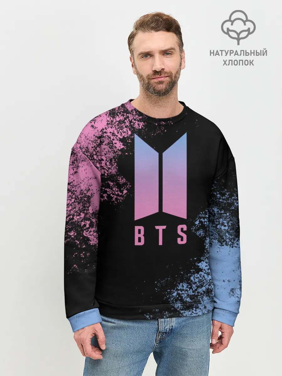 Мужской свитшот базовый / BTS SUGA