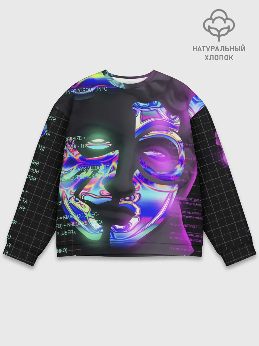 Мужской свитшот базовый / Chrome Effect