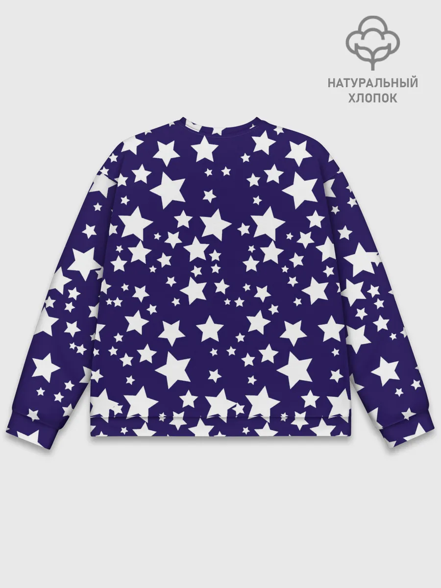 Мужской свитшот базовый / ЗВЕЗДОЧКИ